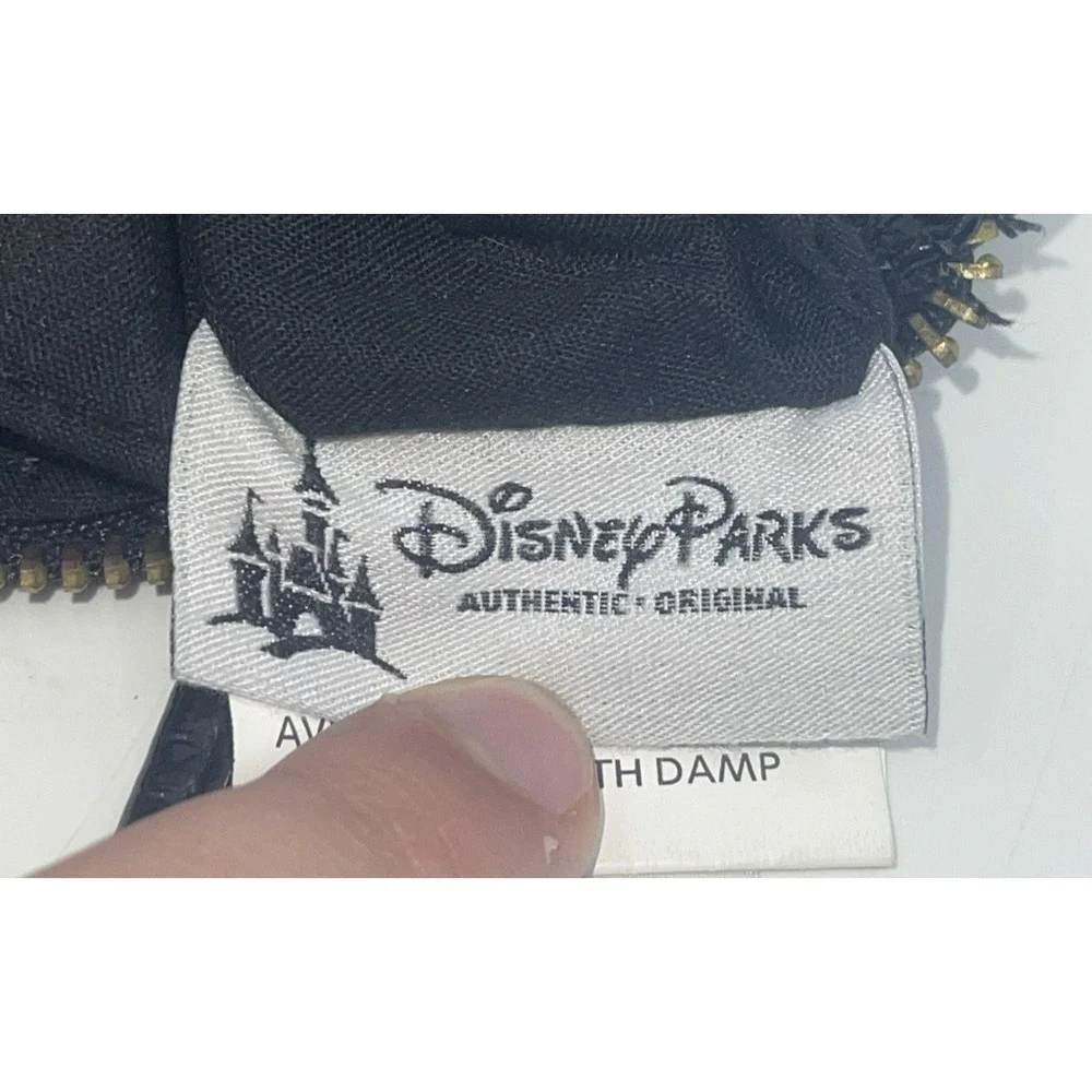 Disney Parks Mickey Mouse‎ Small Crossbody Bag Gray Red Sequin Removeable Strap